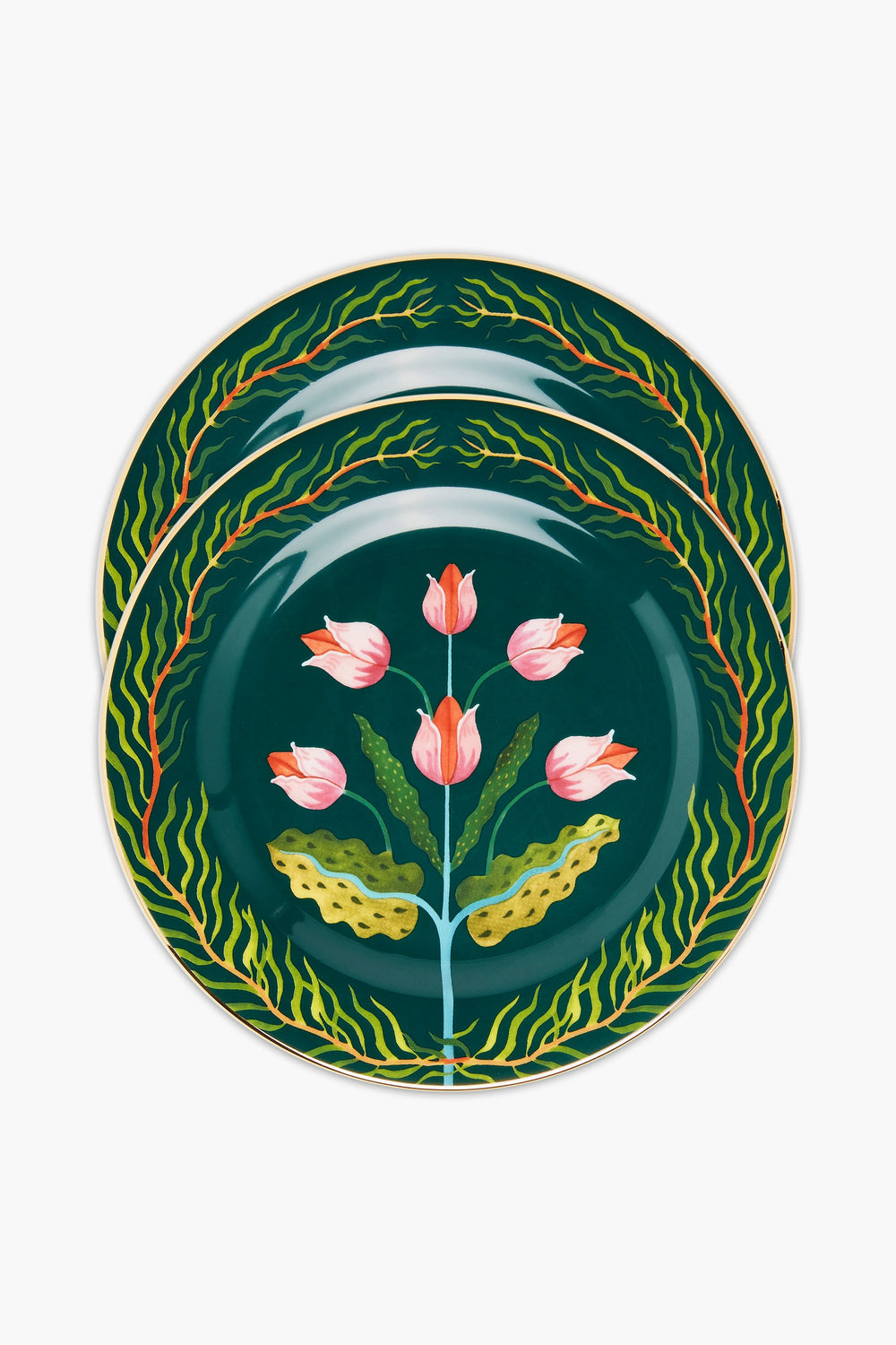 Tulip Dessert Plate Set of 2