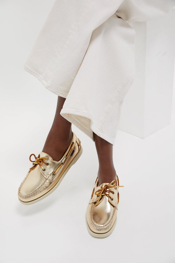 Gold Met Portland Docksides