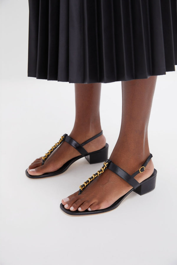 Black Andi Sandals