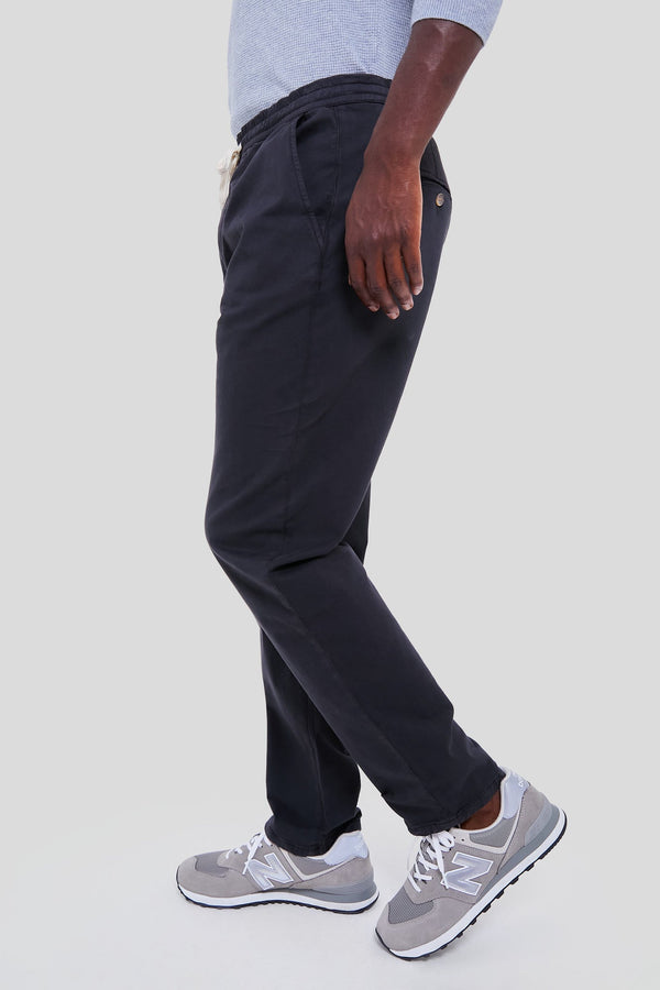 Washed Black Athletic Fit Saturday Pants