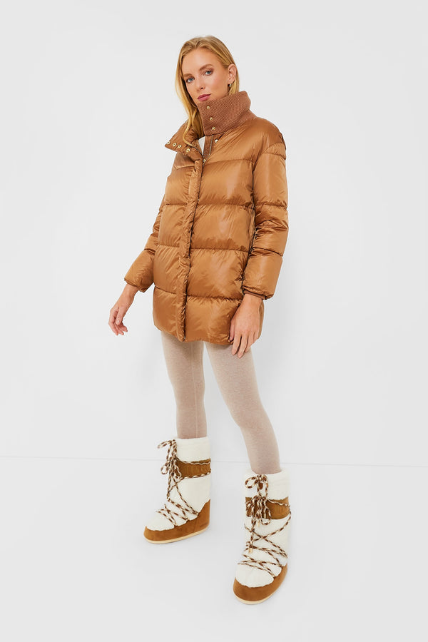 Whisky Off White Icon Shearling Boots
