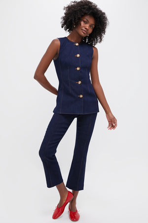 Dark Oxford Jessup Vest
