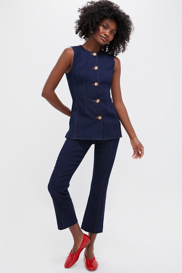 Dark Oxford Jessup Vest