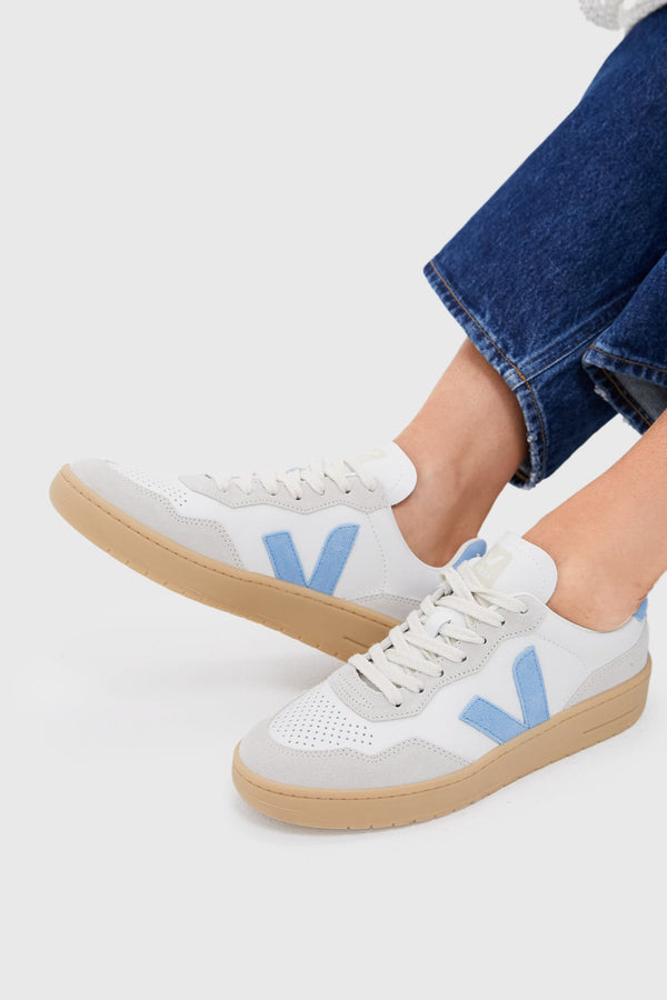 Extra White Aqua Natural V-90 Sneakers