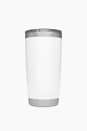 White Rambler 20oz Tumbler w/MS Lid