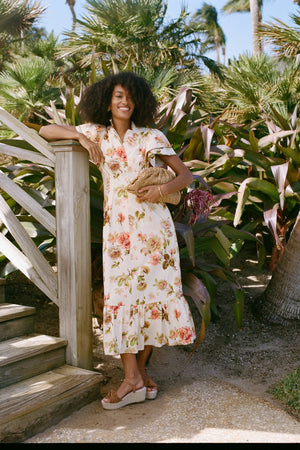 Romantic Floral Alicia Dress