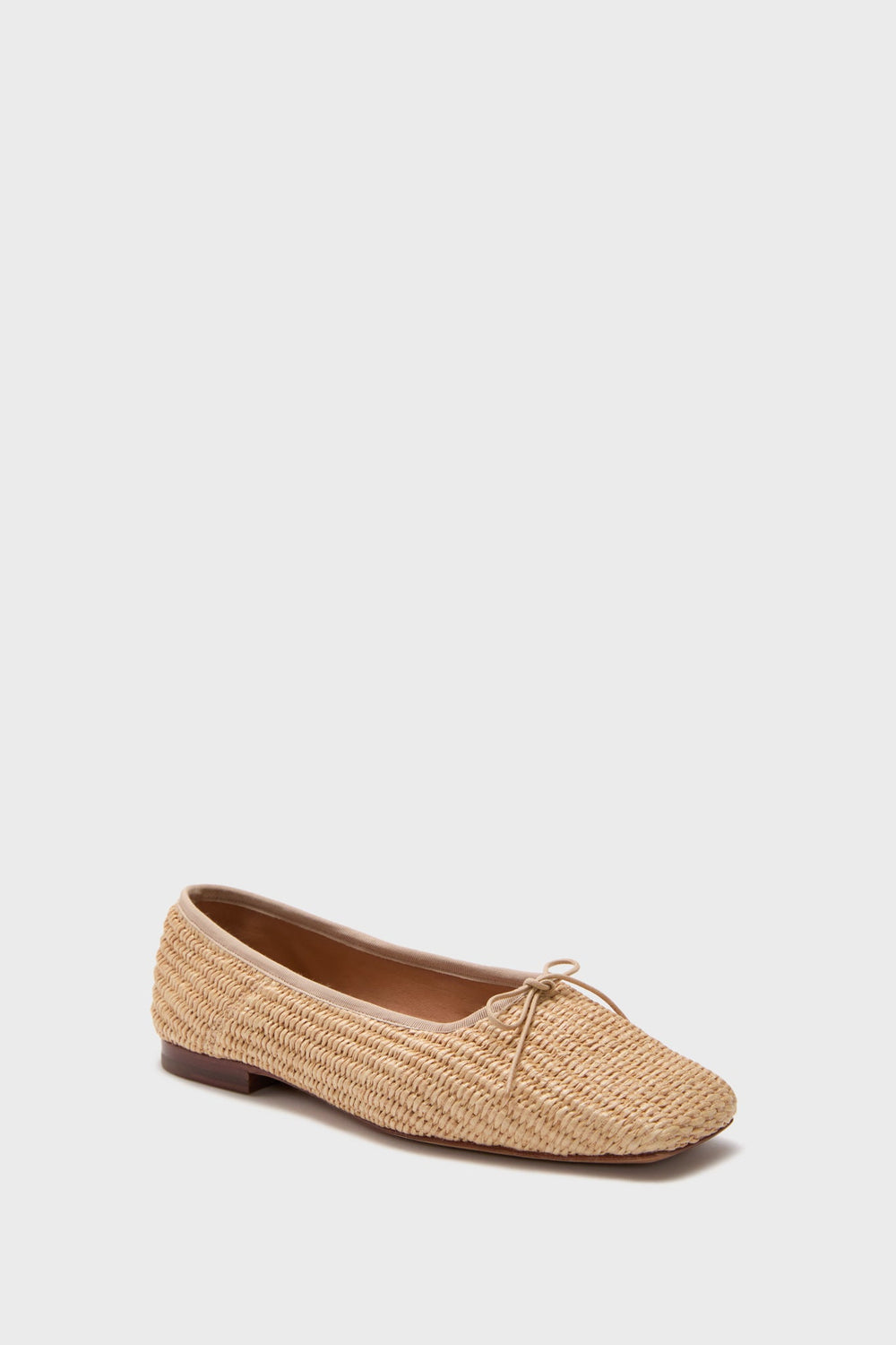 Natural Square Toe Ballerina