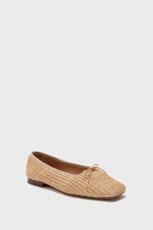 Natural Square Toe Ballerina
