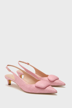 Fresno Basket Weave Misty Heels
