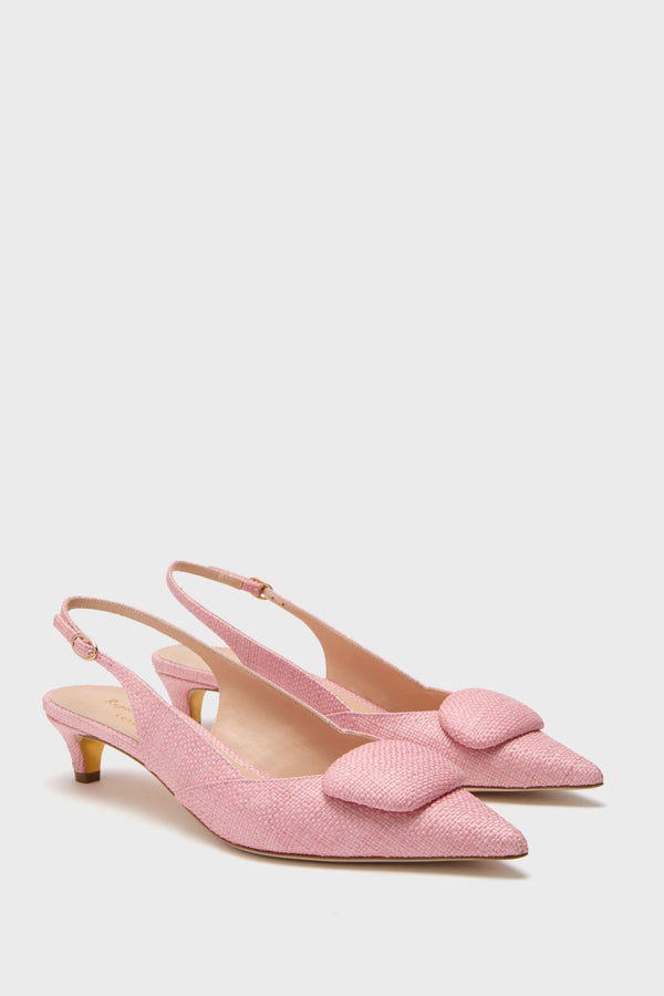 Fresno Basket Weave Misty Heels