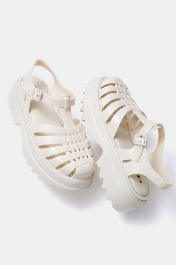 Beige Possession Platform Sandals