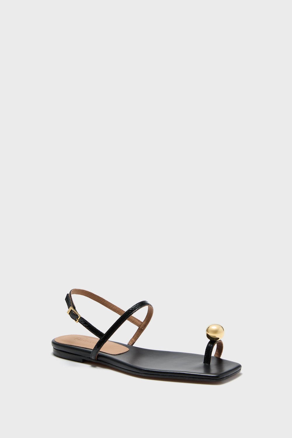 Black Idris Sandals
