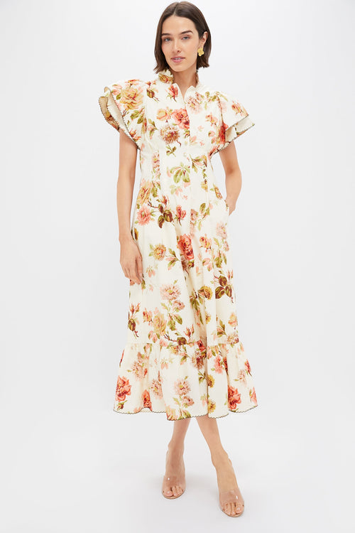 Romantic Floral Alicia Dress