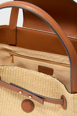 Raffia Blaine Tote