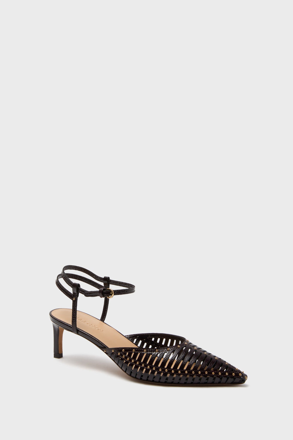 Burgundy Francine Kitten Heel