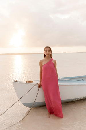 Hot Pink Soleil Gown