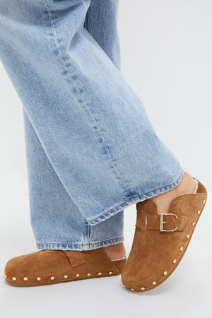 Caramel Fern Slippers