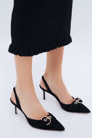 Black Roxy Heels