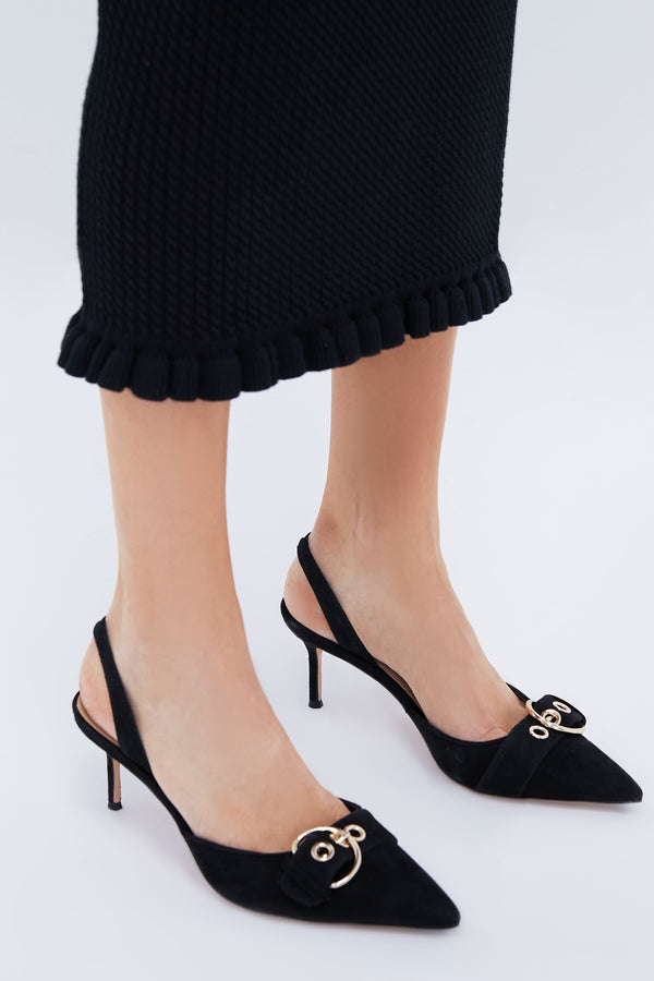Black Roxy Heels