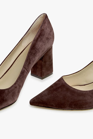 Brown Zala Heels