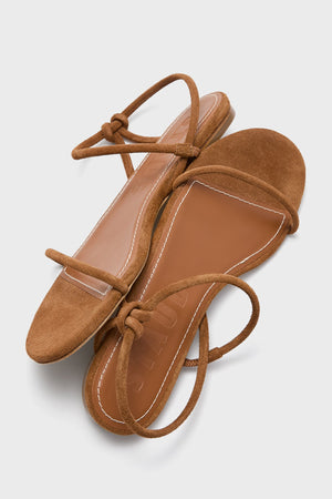 Tan Laurel Sandal