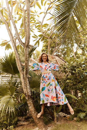 Vivid Jardin Essie Dress