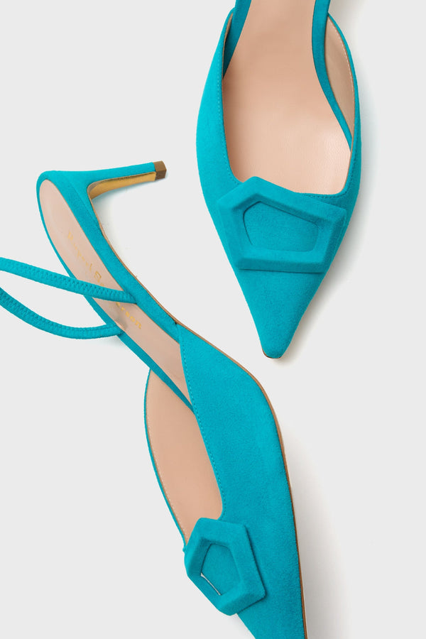 Scuba Suede Amnita Heels