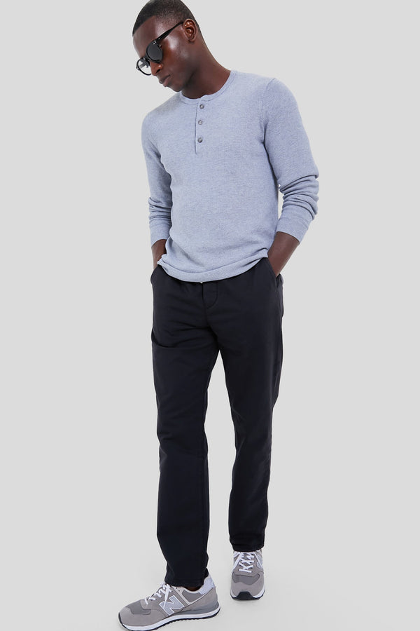 Washed Black Athletic Fit Saturday Pants