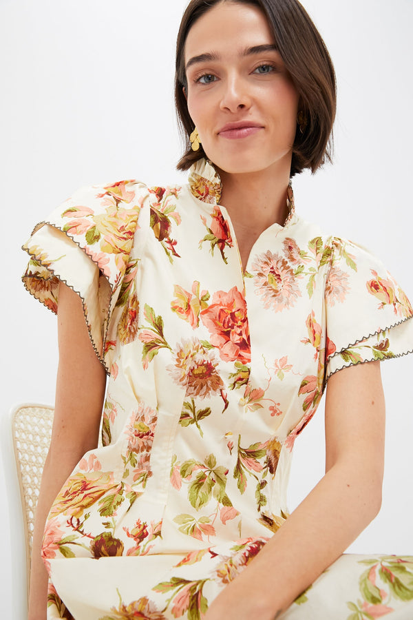 Romantic Floral Alicia Dress