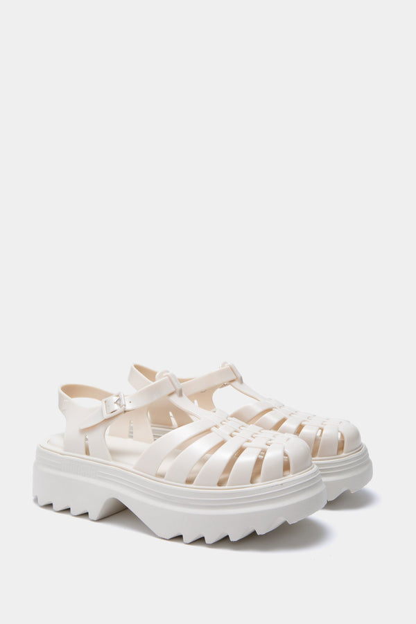Beige Possession Platform Sandals