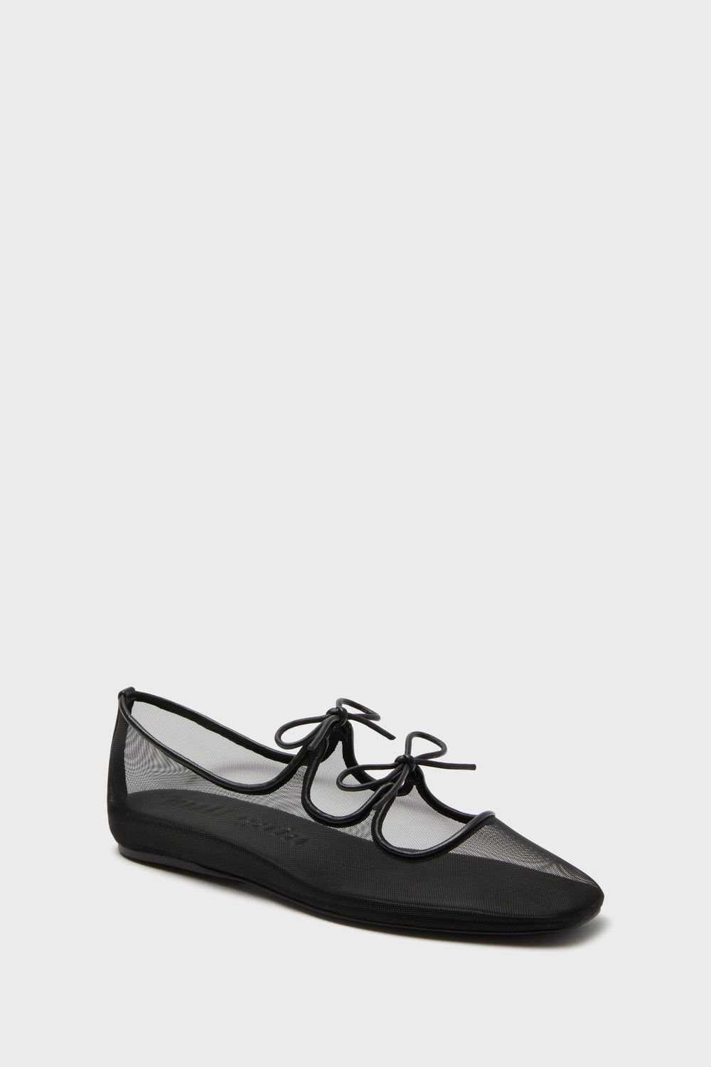 Black Corinne Flats