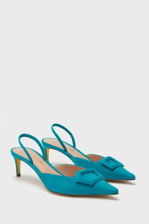 Scuba Suede Amnita Heels