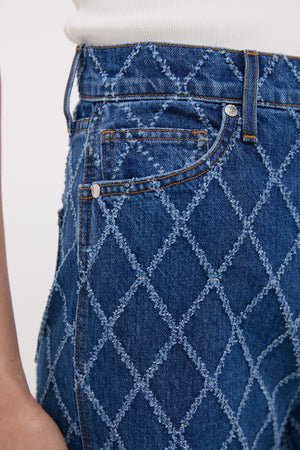 Blue Diamond Taylor High Rise Wide Leg