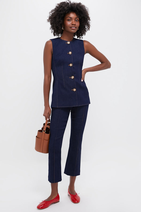 Dark Oxford Jessup Vest
