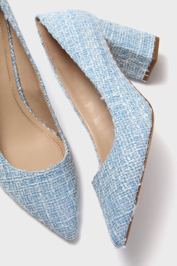Light Blue Zala Heels